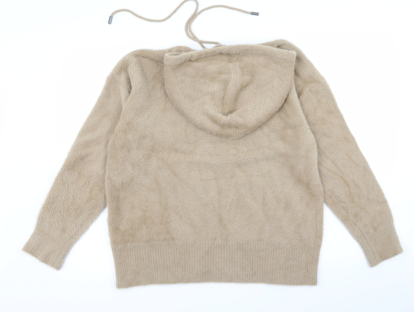 George Womens Beige   Pullover Hoodie Size L