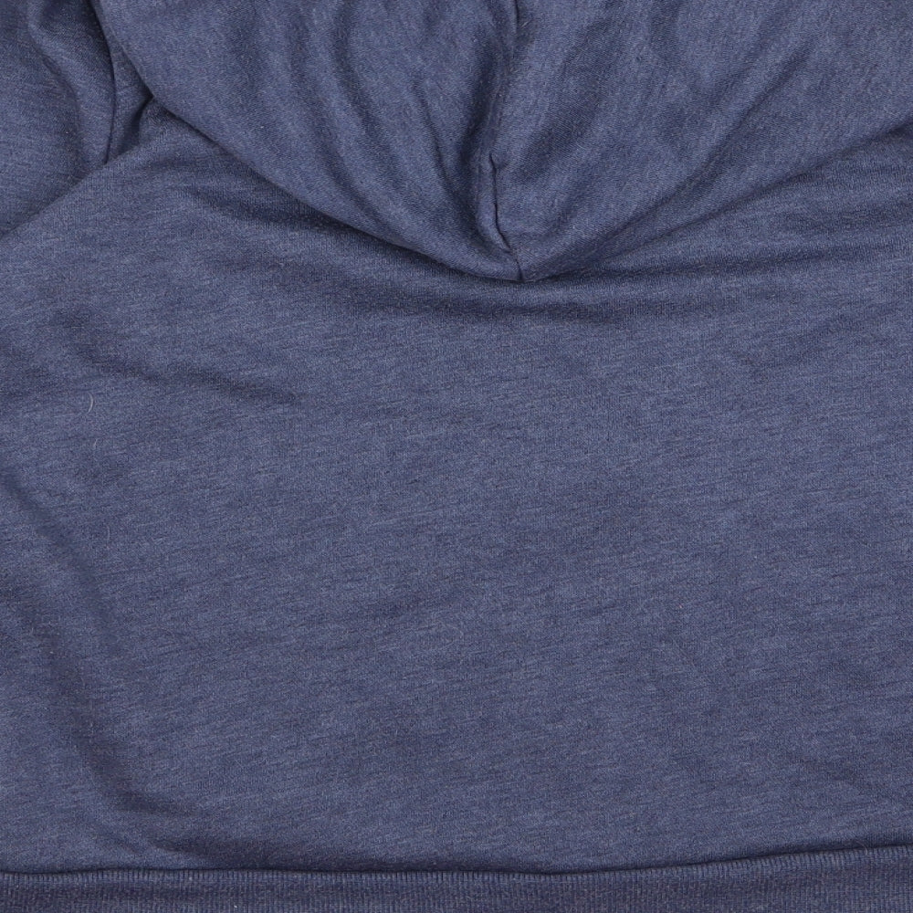 Papaya Womens Blue   Full Zip Hoodie Size S