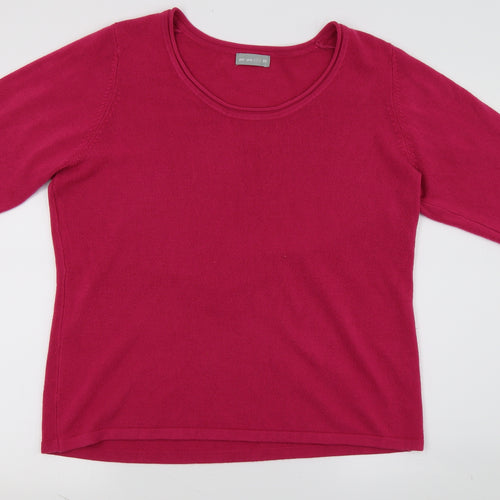 Per Una Womens Pink   Pullover Jumper Size 20