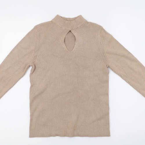 New Look Womens Beige   Pullover Jumper Size 12
