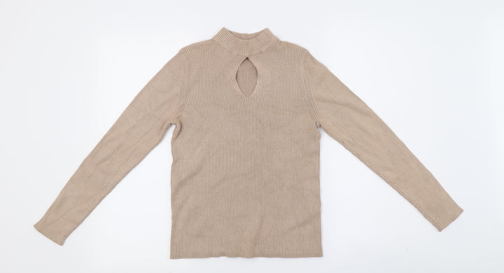 New Look Womens Beige   Pullover Jumper Size 12