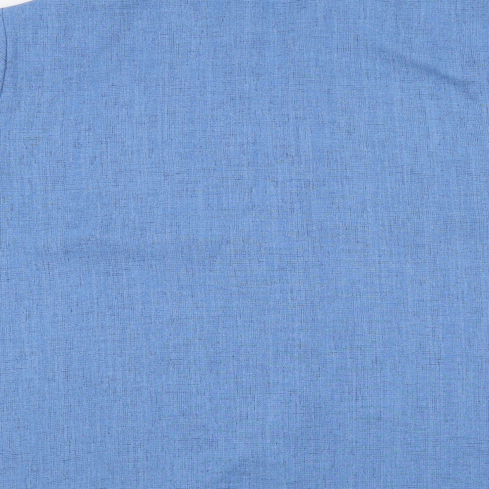 Eastex Womens Blue   Basic Button-Up Size 20