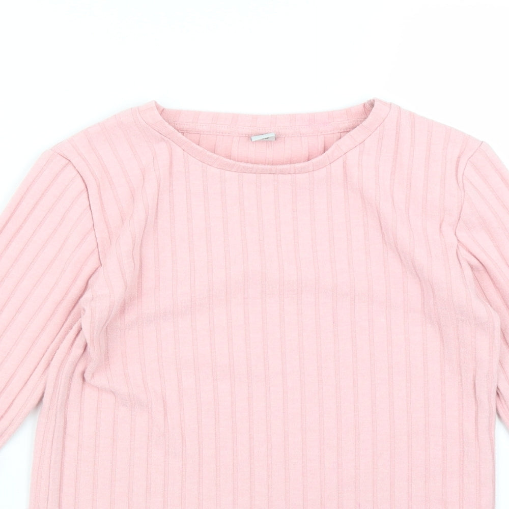 TU Girls Pink   Pullover Jumper Size 13 Years