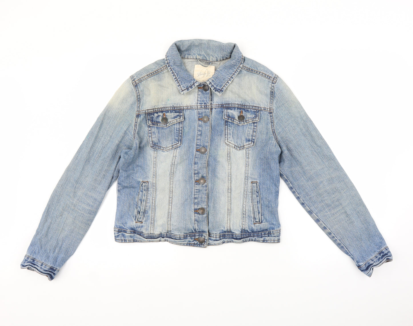 Primark Womens Blue  Denim Jacket  Size 14