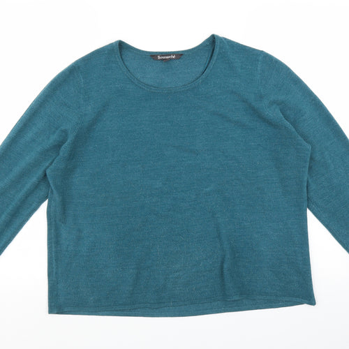 Bonmarché Womens Blue   Pullover Jumper Size 20