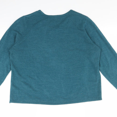Bonmarché Womens Blue   Pullover Jumper Size 20