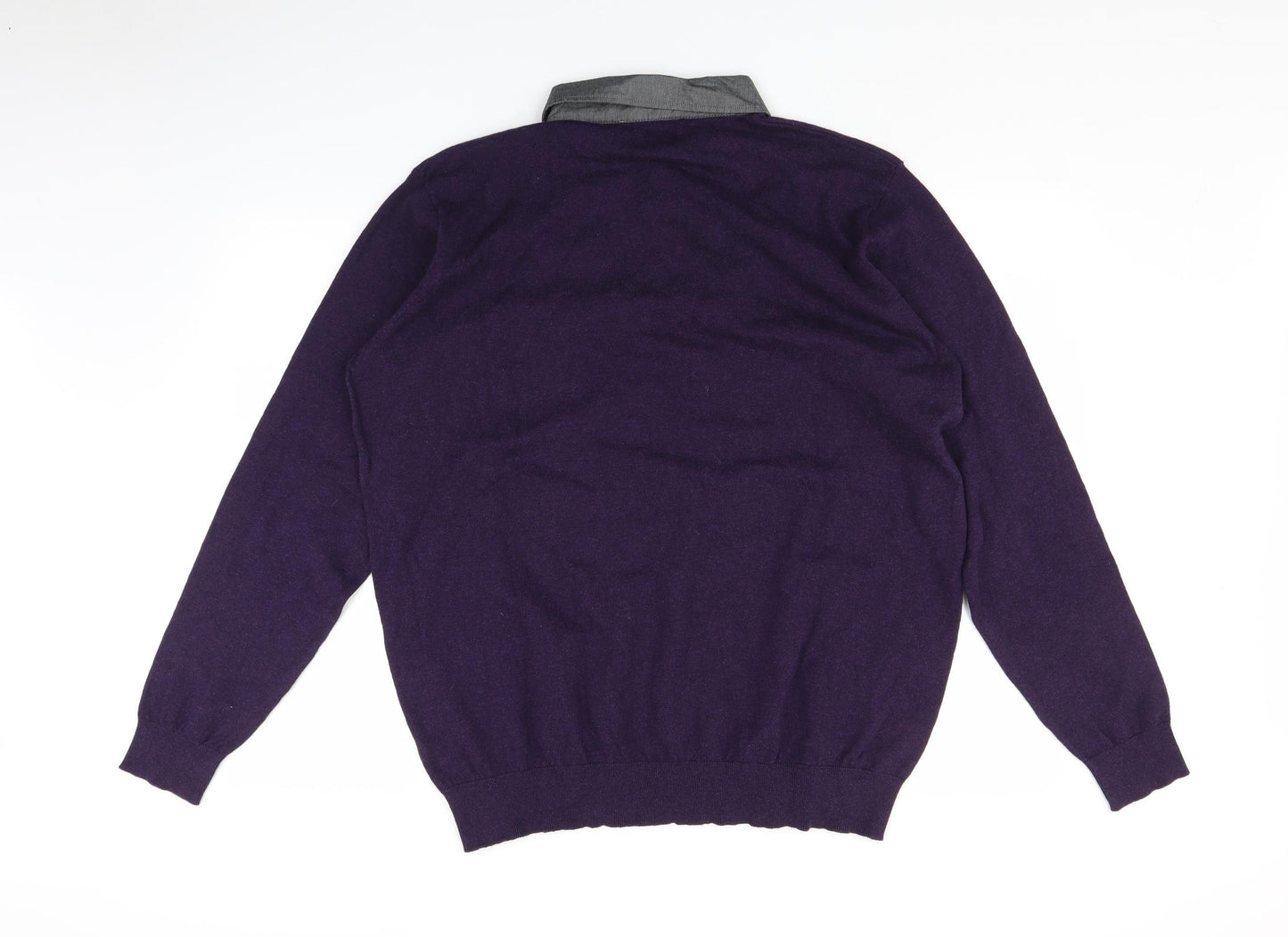 ACW85 Mens Purple    Polo Size XL