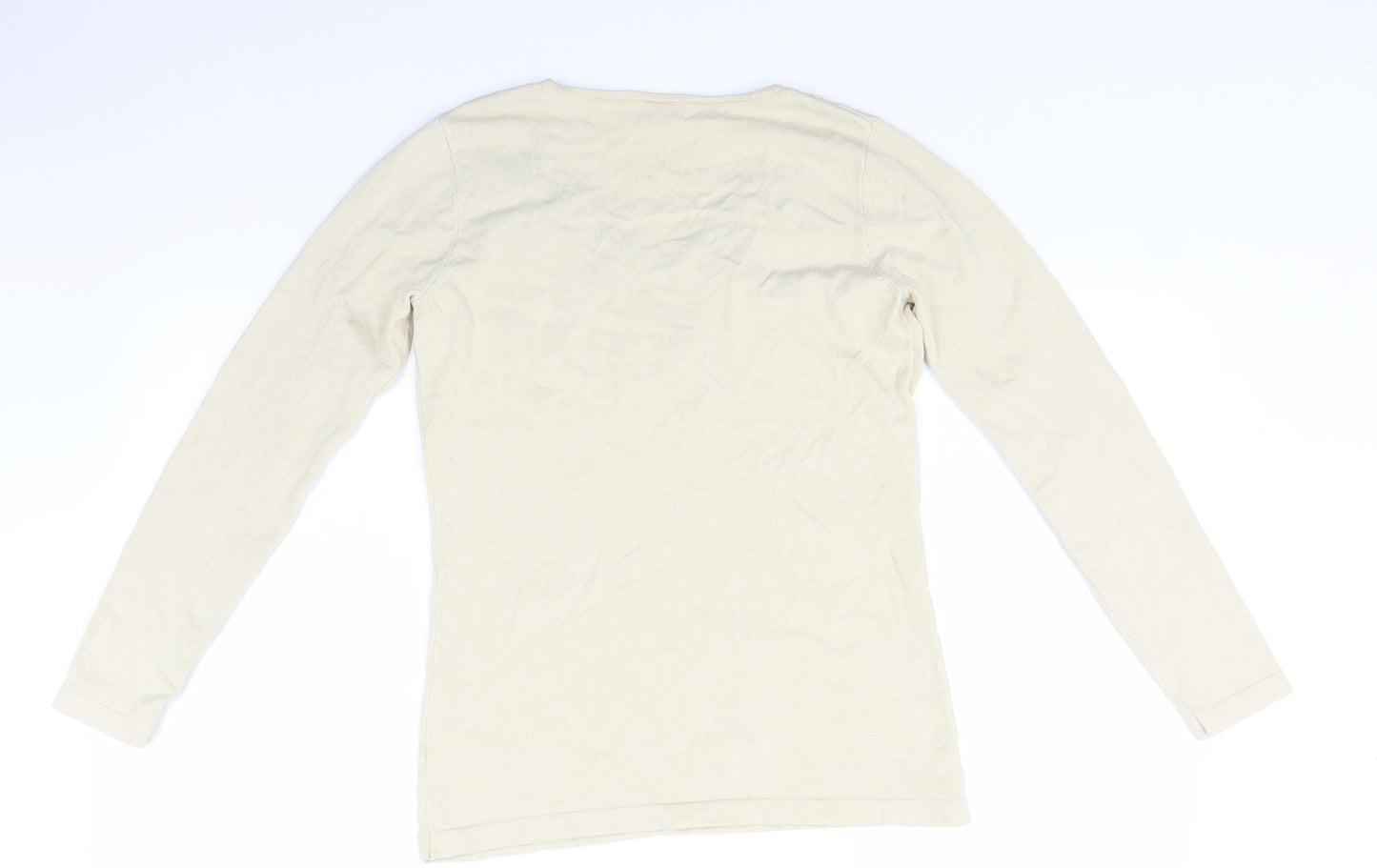 Together Womens Beige   Pullover Jumper Size XS