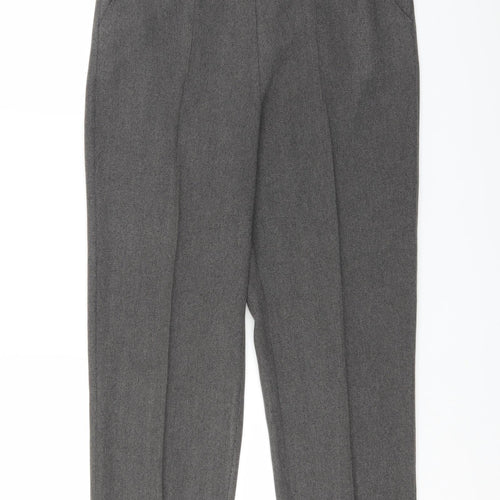 BM Womens Grey   Trousers  Size 12 L25 in