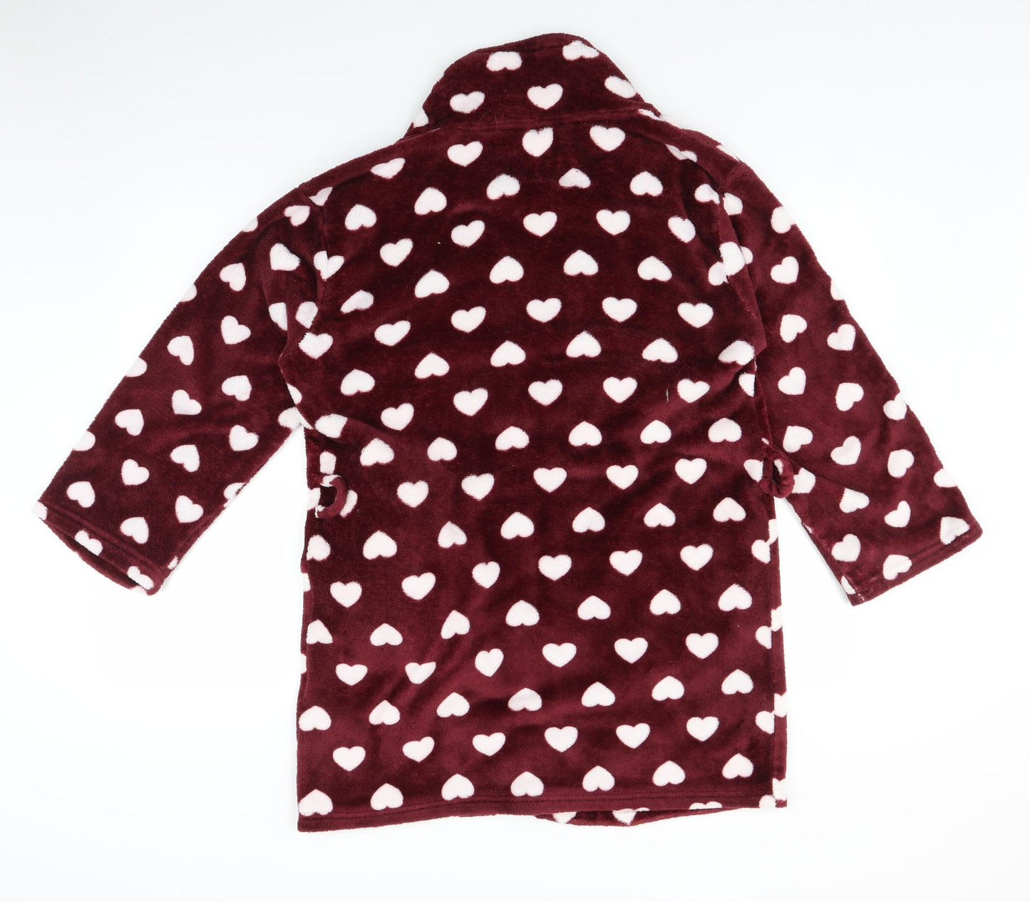 New Look Womens Red Polka Dot   Robe Size S
