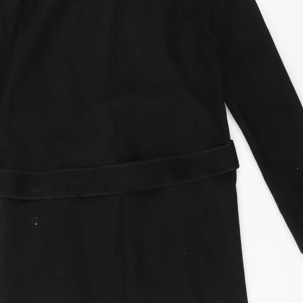 Made in Italy Womens Black   Jacket Coat Size M