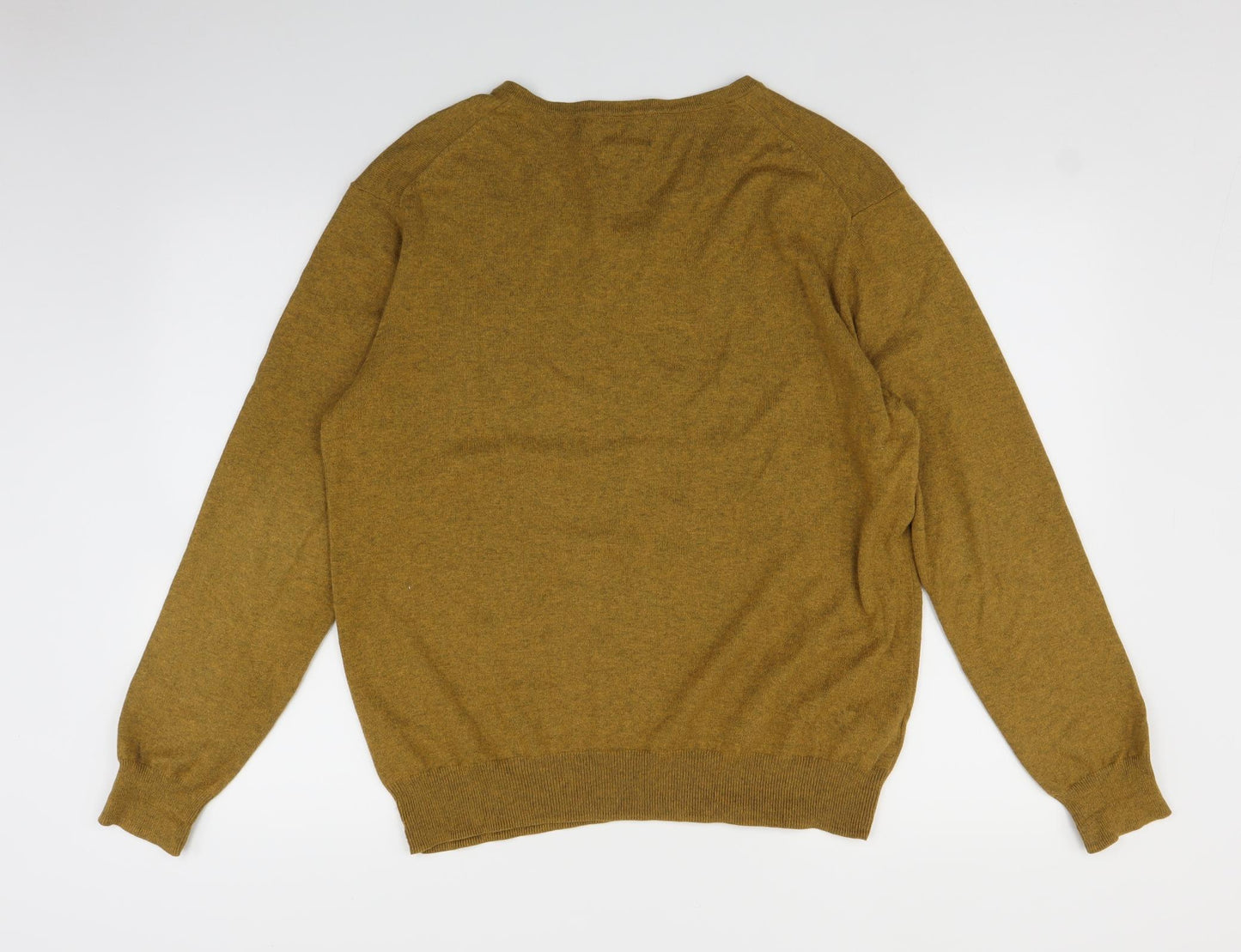 Jeff Banks Mens Yellow   Pullover Jumper Size M