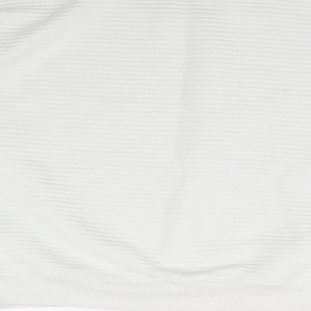New Look Womens White   Pullover Jumper Size 12