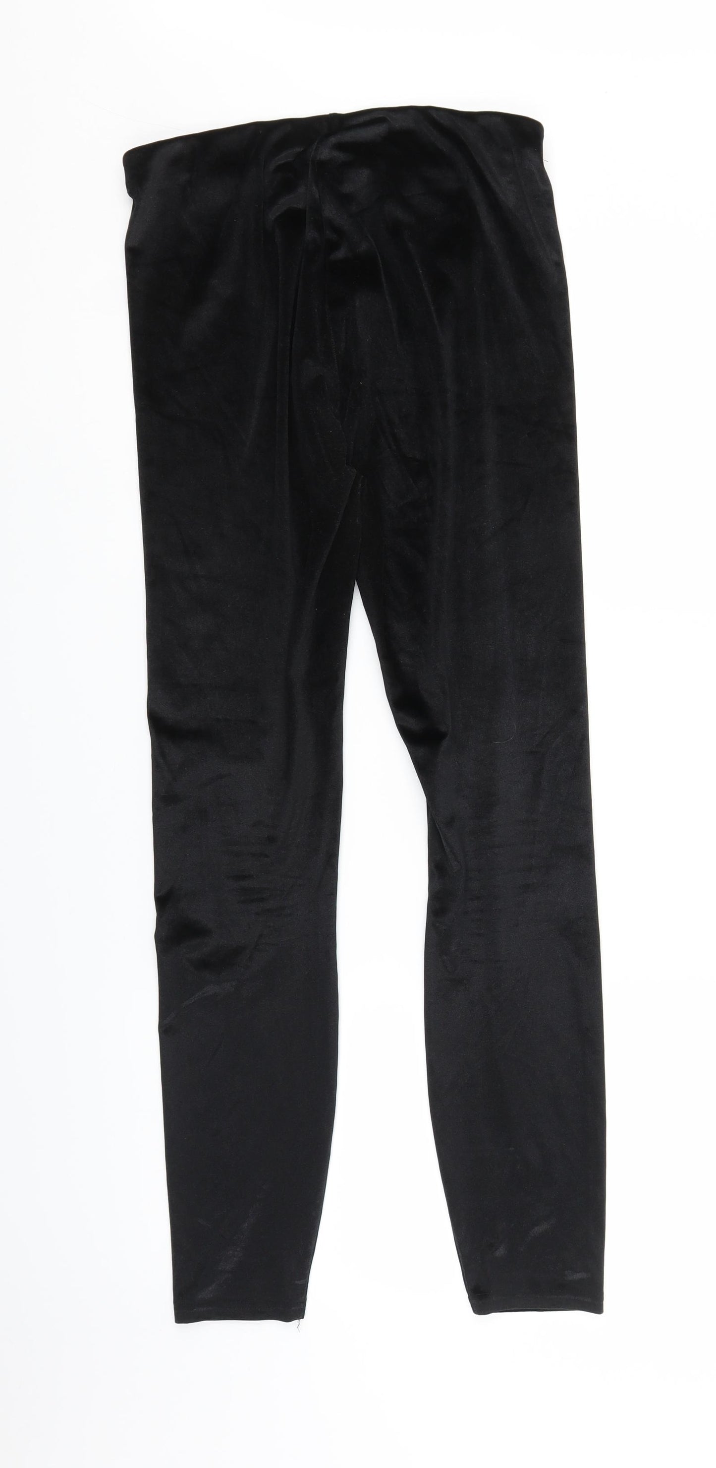 New Look Womens Black   Trousers  Size 12 L25 in
