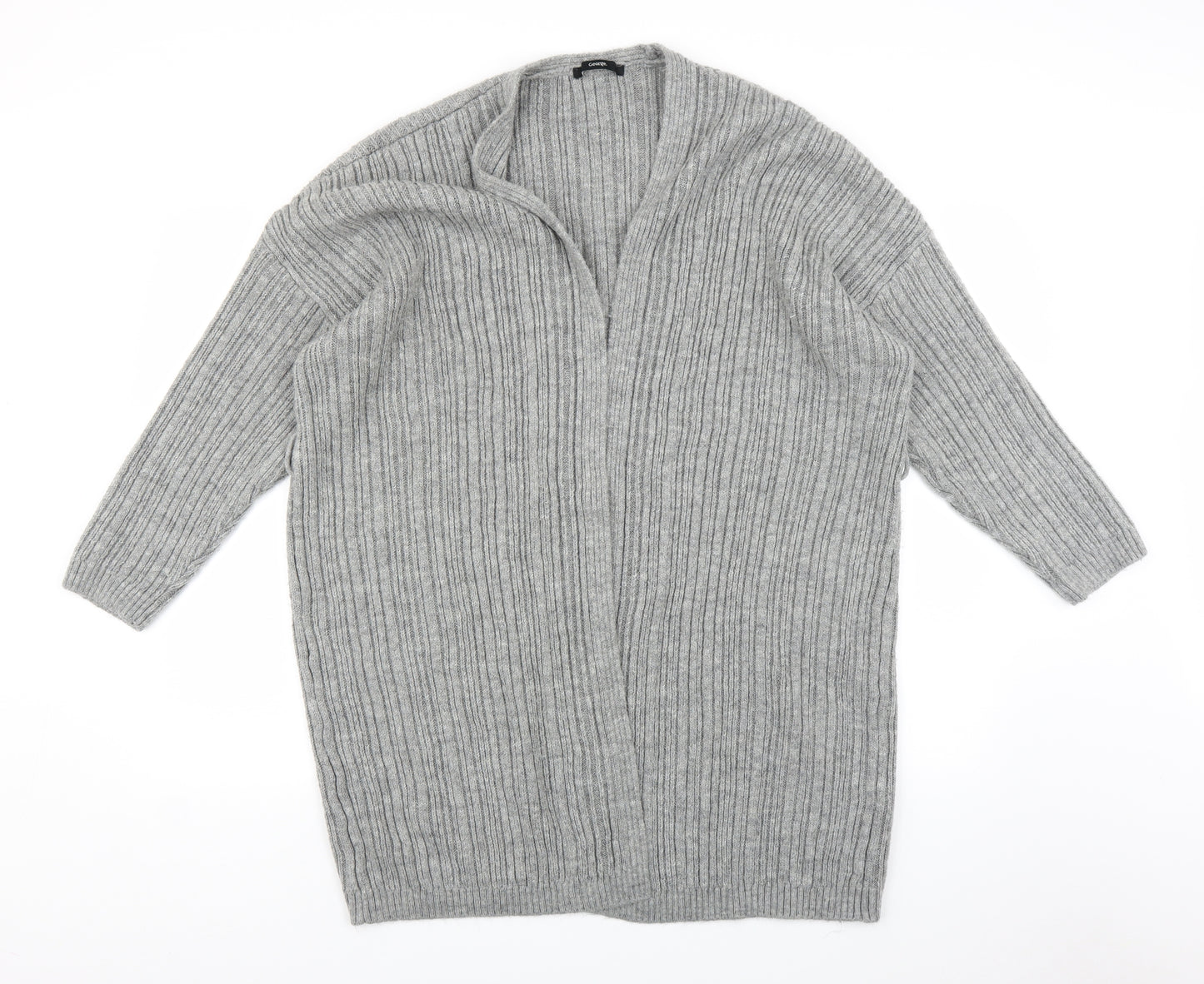 George Womens Grey   Cardigan Jumper Size XL