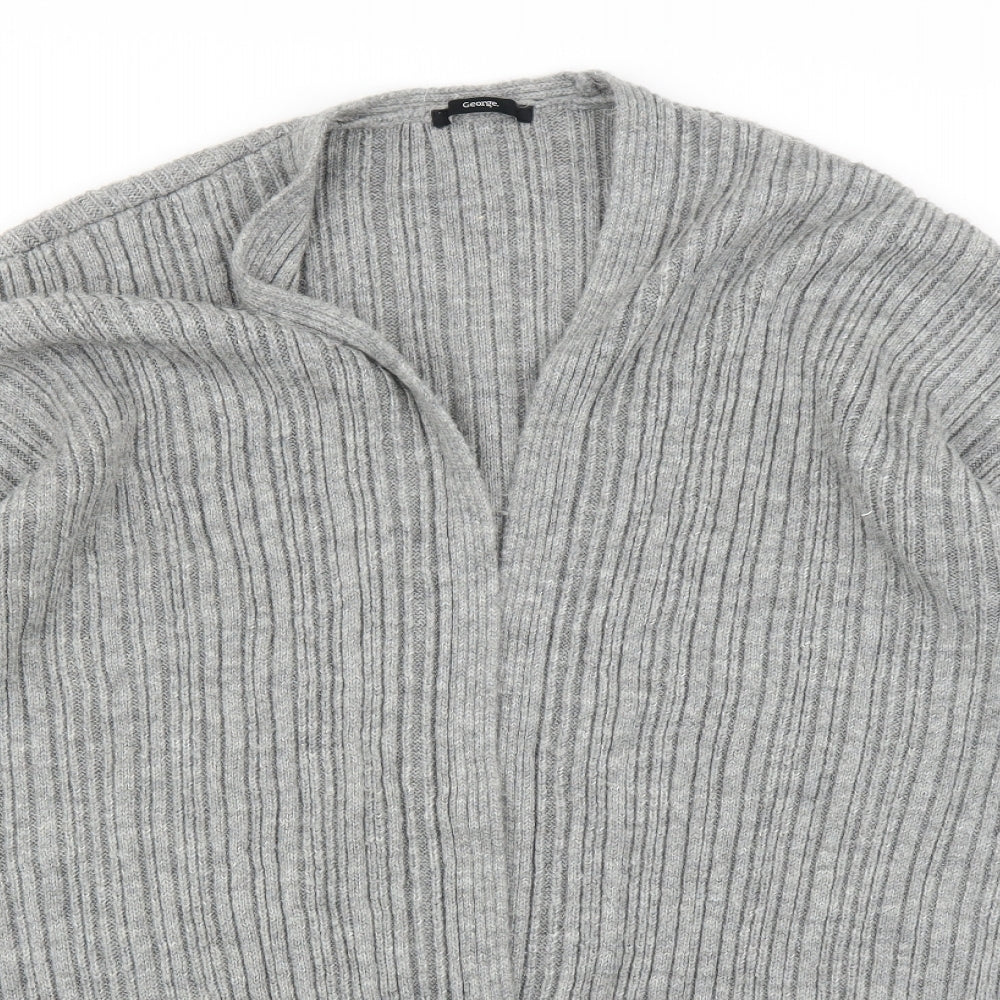 George Womens Grey   Cardigan Jumper Size XL