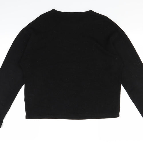 Akal Womens Black   Pullover Jumper Size M