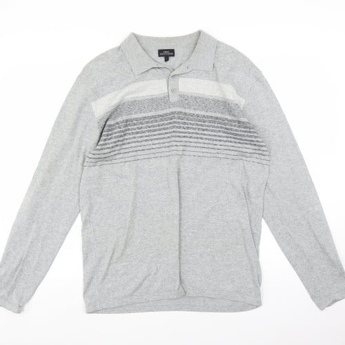 NEXT Mens Grey    Polo Size L