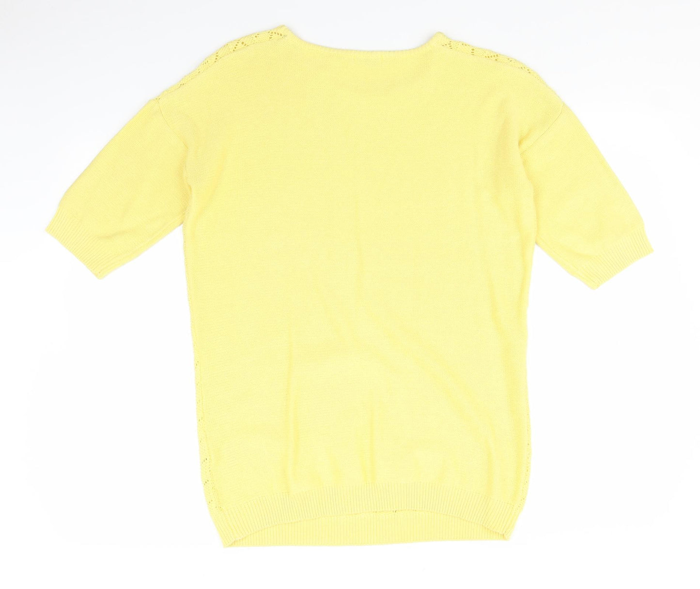 Damart Womens Yellow   Pullover Jumper Size 12