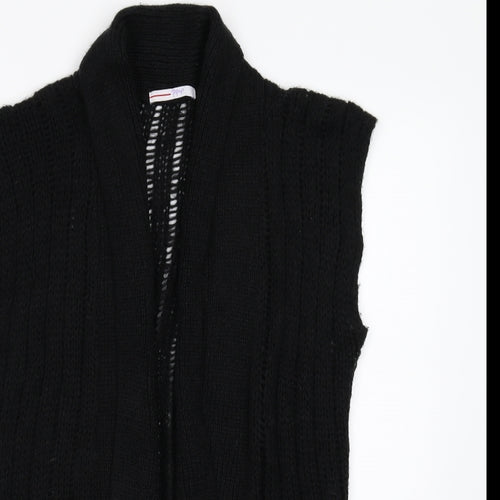 Matalan Womens Black  Knit Vest Jumper Size 18