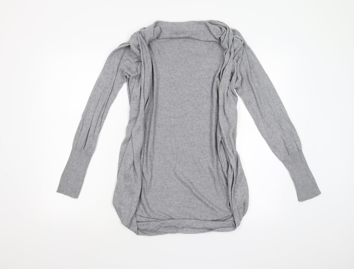 George Womens Grey  Knit Cardigan Jumper Size 12