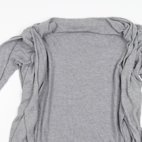 George Womens Grey  Knit Cardigan Jumper Size 12