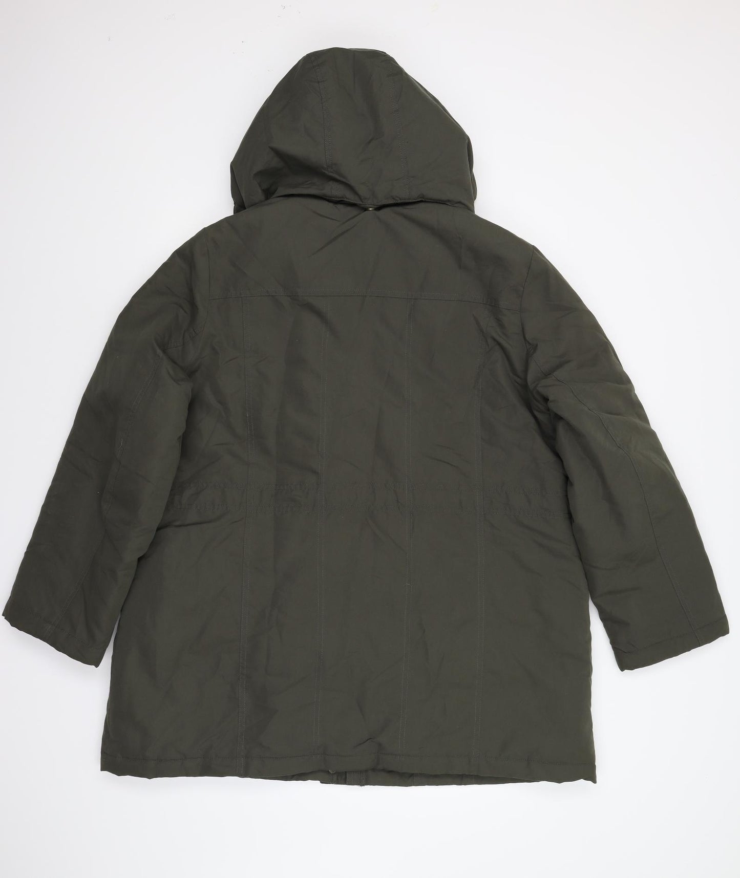 BHS Womens Green   Overcoat Coat Size 20