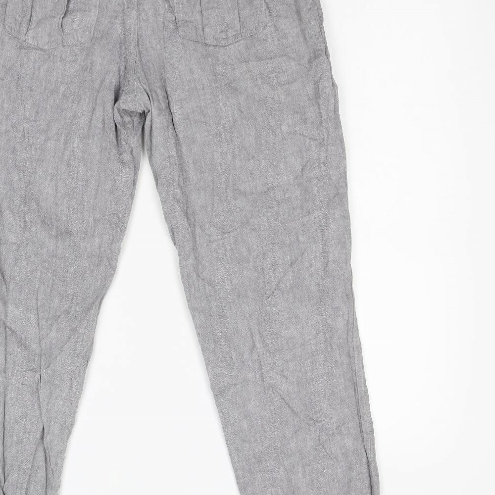 F&F Womens Grey   Trousers  Size 10 L27 in