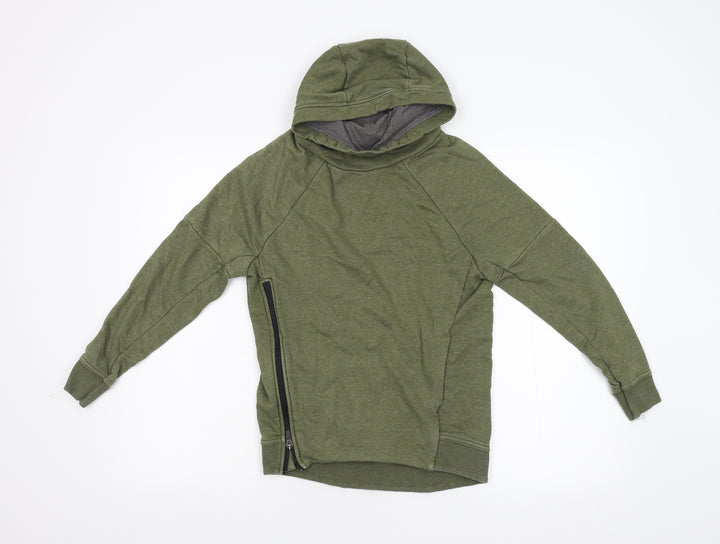 NXT Boys Green Flannel Pullover Hoodie Size 10 Years