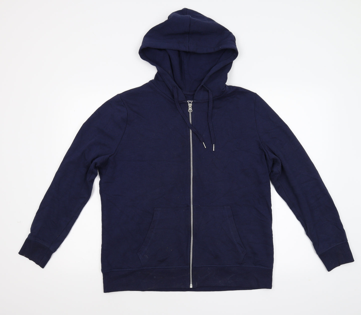 TU Womens Blue  Fleece Full Zip Hoodie Size 16