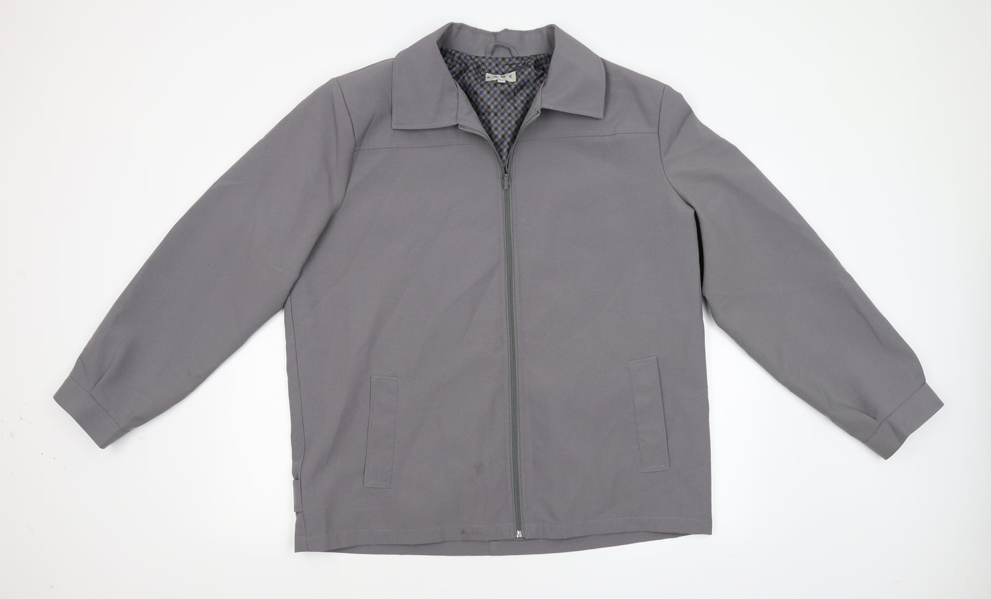 Adme Mens Grey   Anorak Jacket Size XL