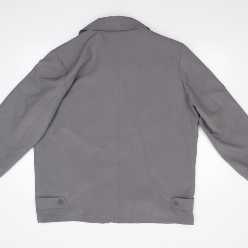 Adme Mens Grey   Anorak Jacket Size XL