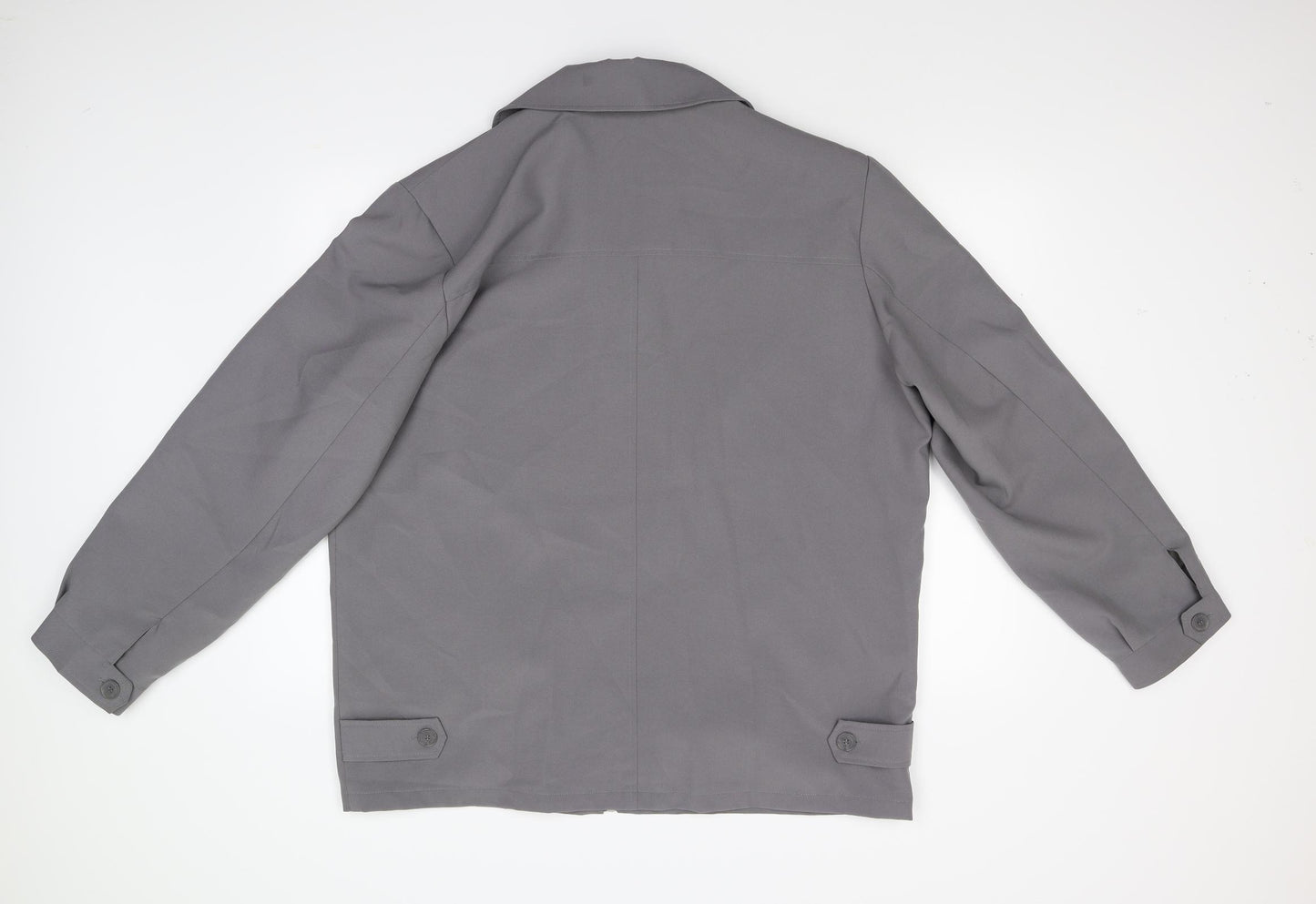 Adme Mens Grey   Anorak Jacket Size XL