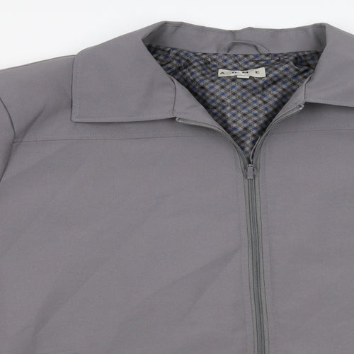 Adme Mens Grey   Anorak Jacket Size XL