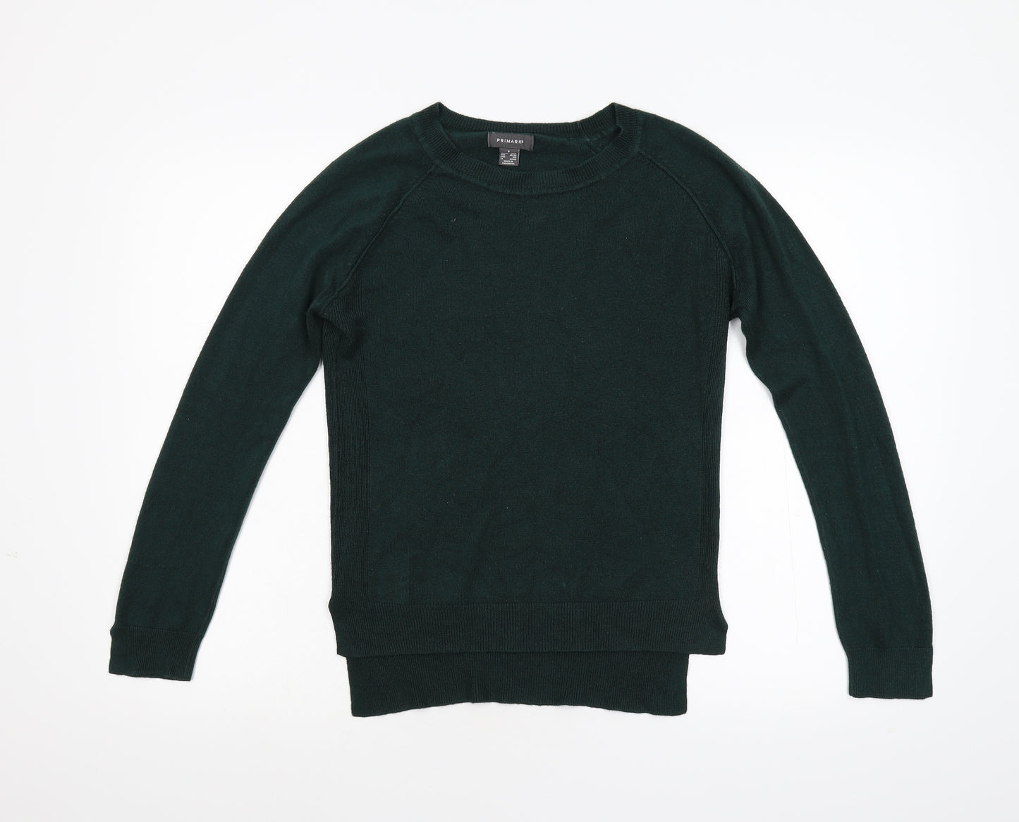 Primark Womens Green  Knit Pullover Jumper Size S