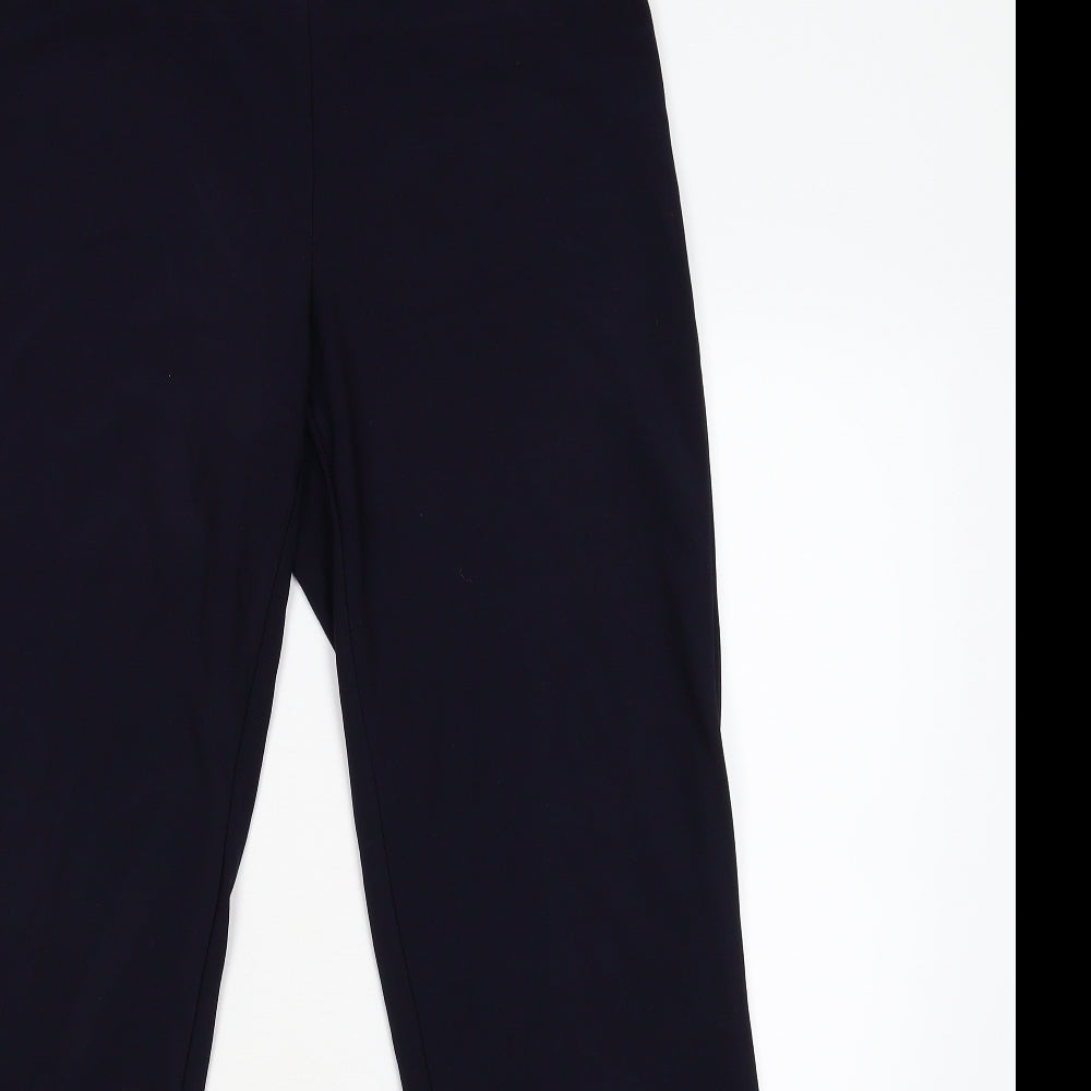 Frank Lyman Womens Blue   Trousers  Size 14 L29 in