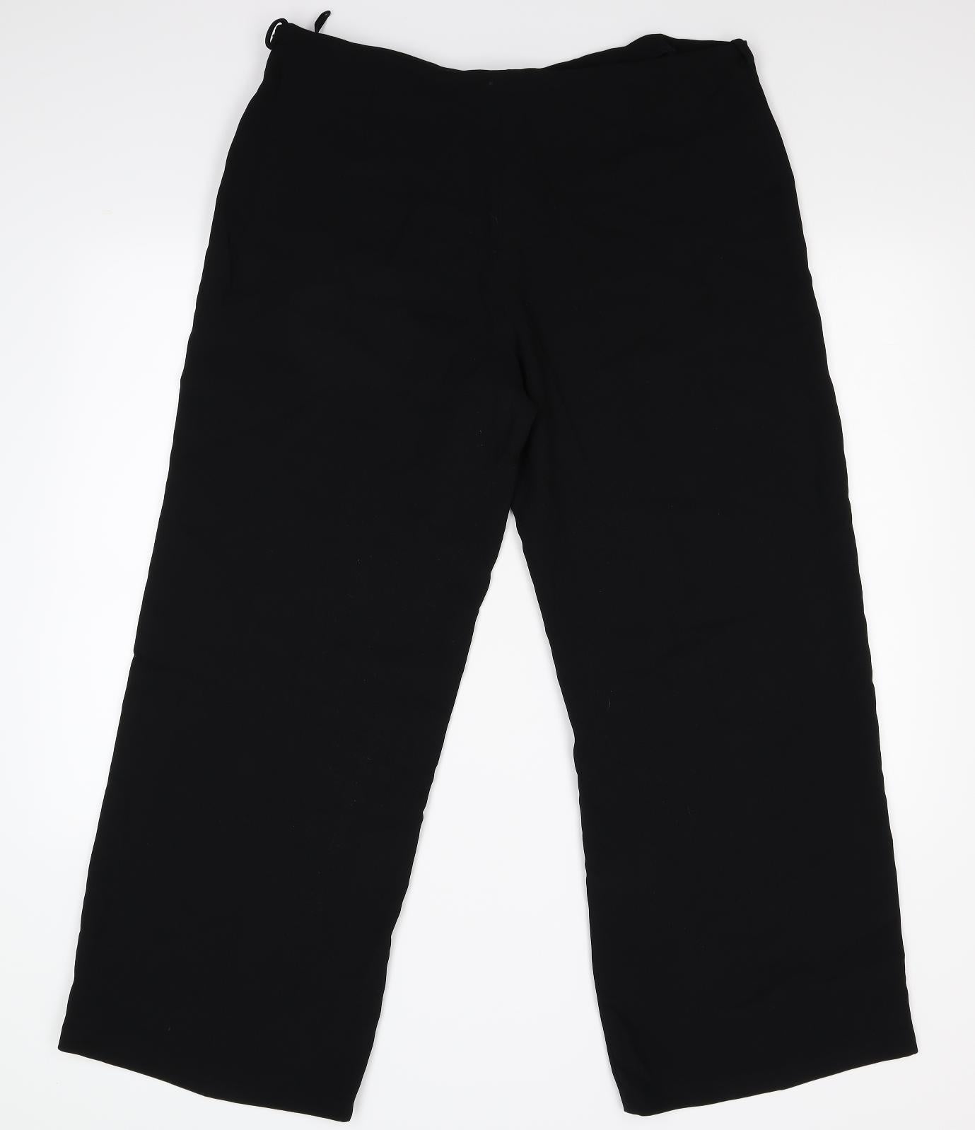 Wallis Womens Black   Trousers  Size 18 L29 in