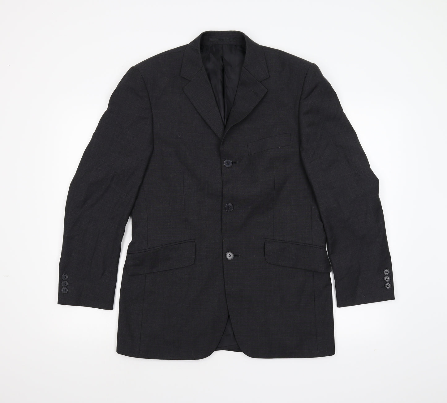 Burton Mens Black   Jacket Suit Jacket Size 36