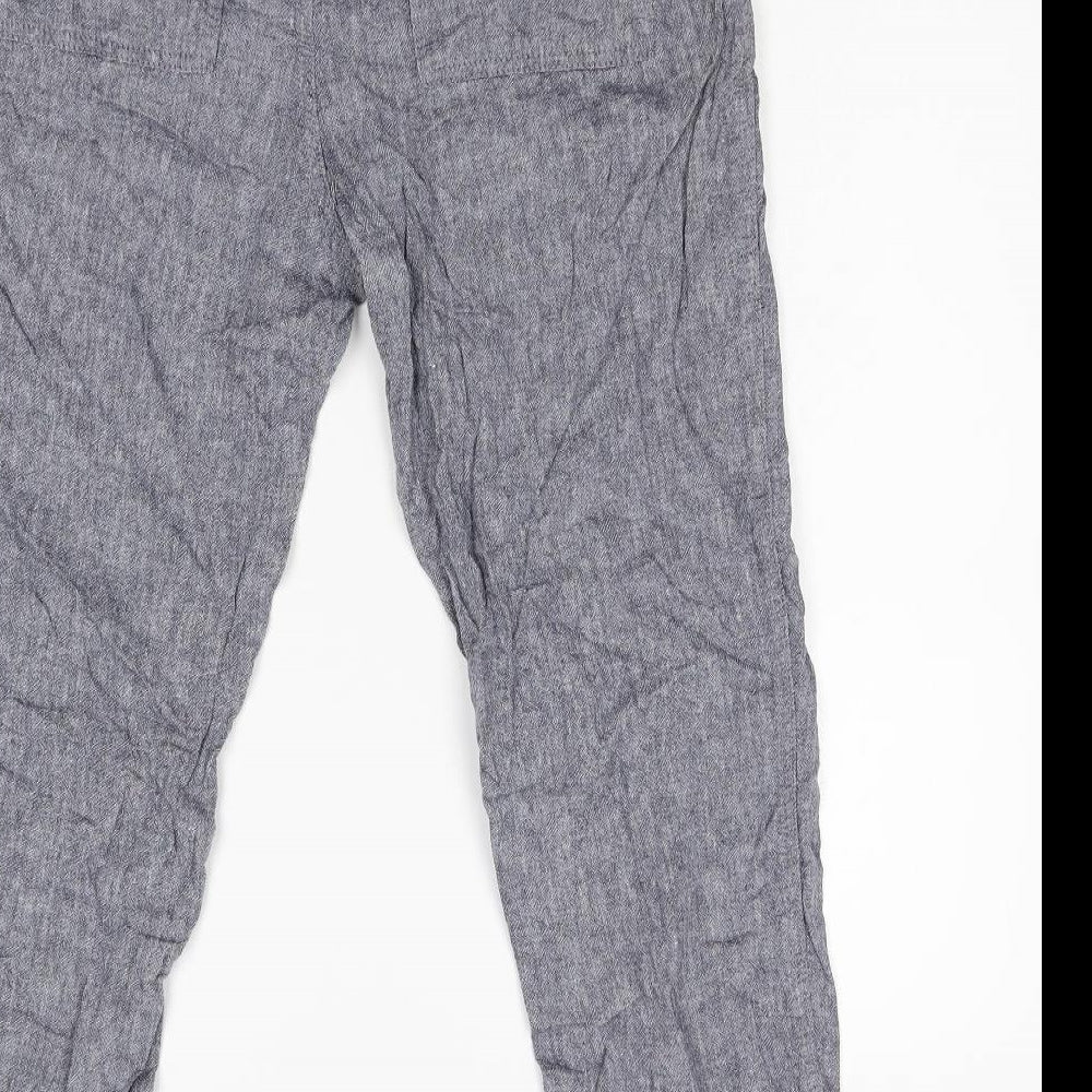 F&F Womens Blue   Trousers  Size 12 L25 in