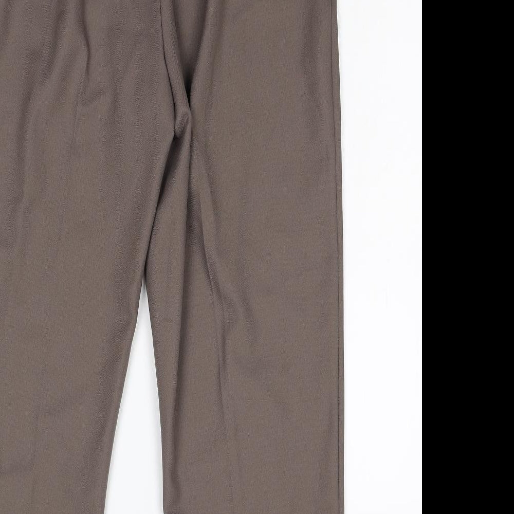 Matalan Womens Brown   Trousers  Size 16 L26 in