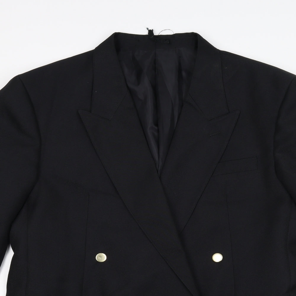 Classic Mens Black   Jacket Blazer Size L