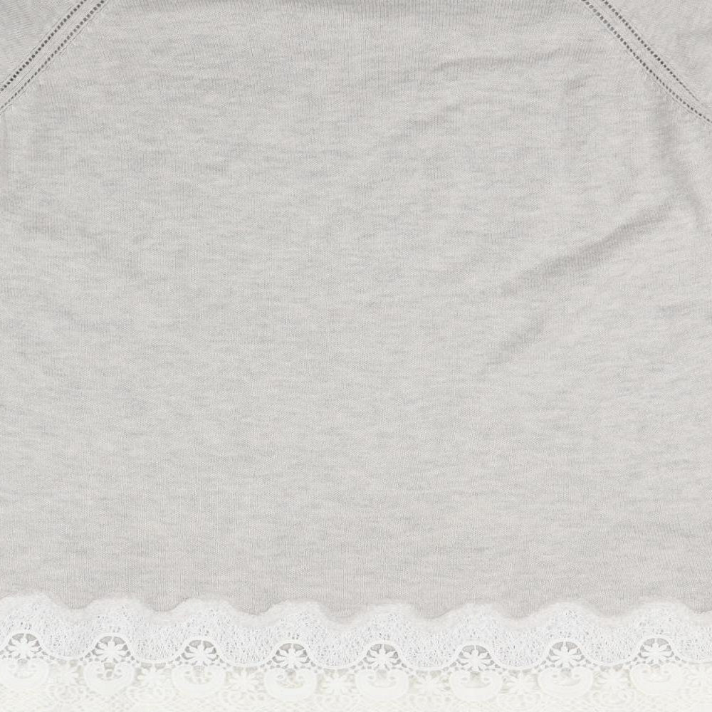 m&s Womens Grey   Pullover Jumper Size 14