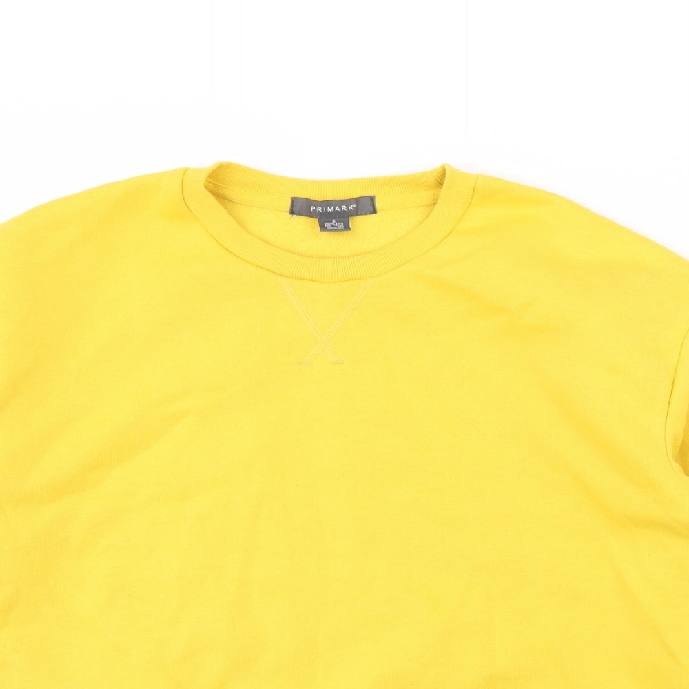 Primark Womens Yellow   Pullover Jumper Size 10