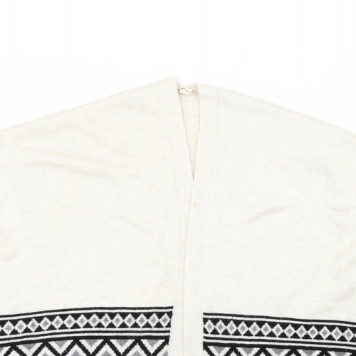yd Girls Beige   Jacket Poncho Size 9 Years