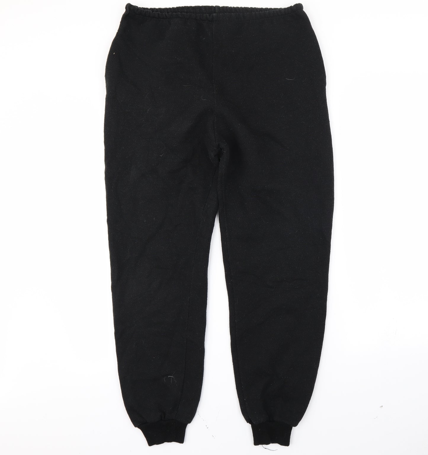 Preworn Womens Black   Jogger Trousers Size M L30 in