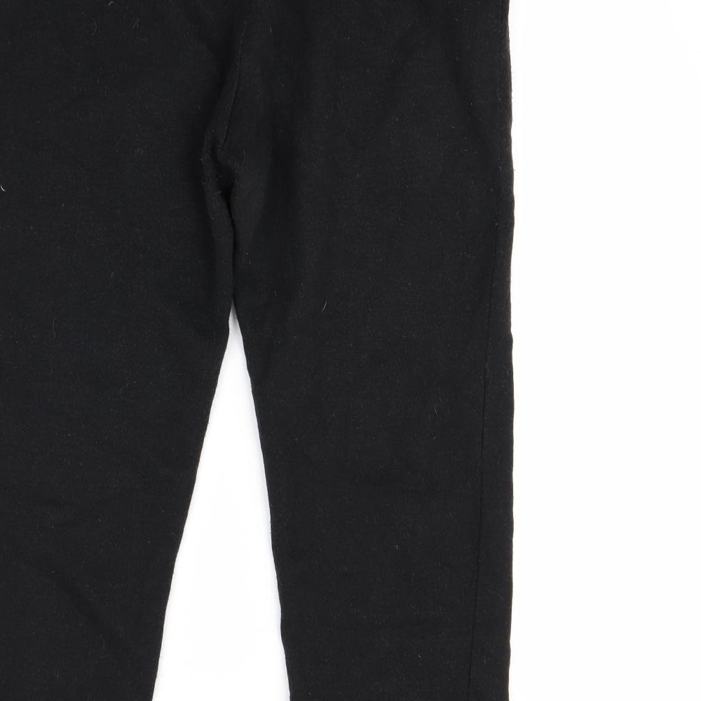 Preworn Womens Black   Jogger Trousers Size M L30 in