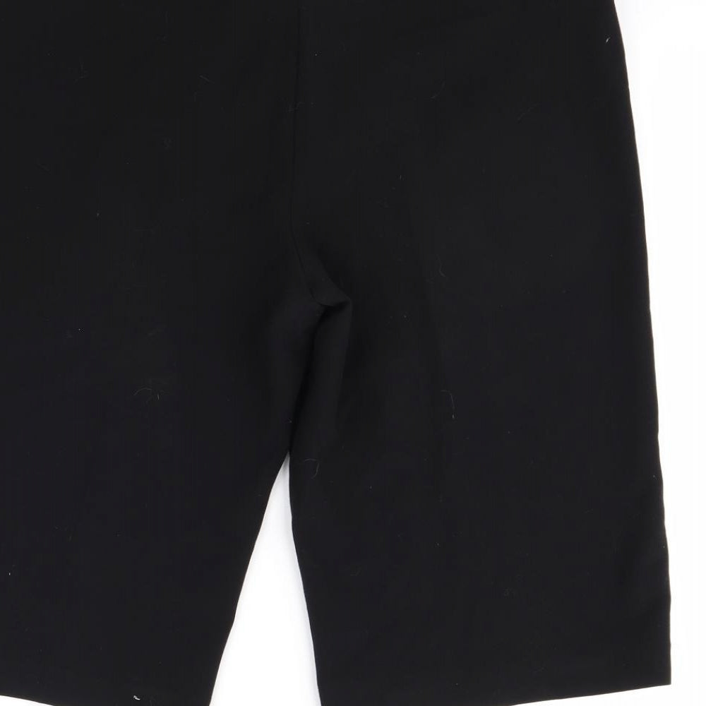 NEXT Womens Black   Culotte Shorts Size 14
