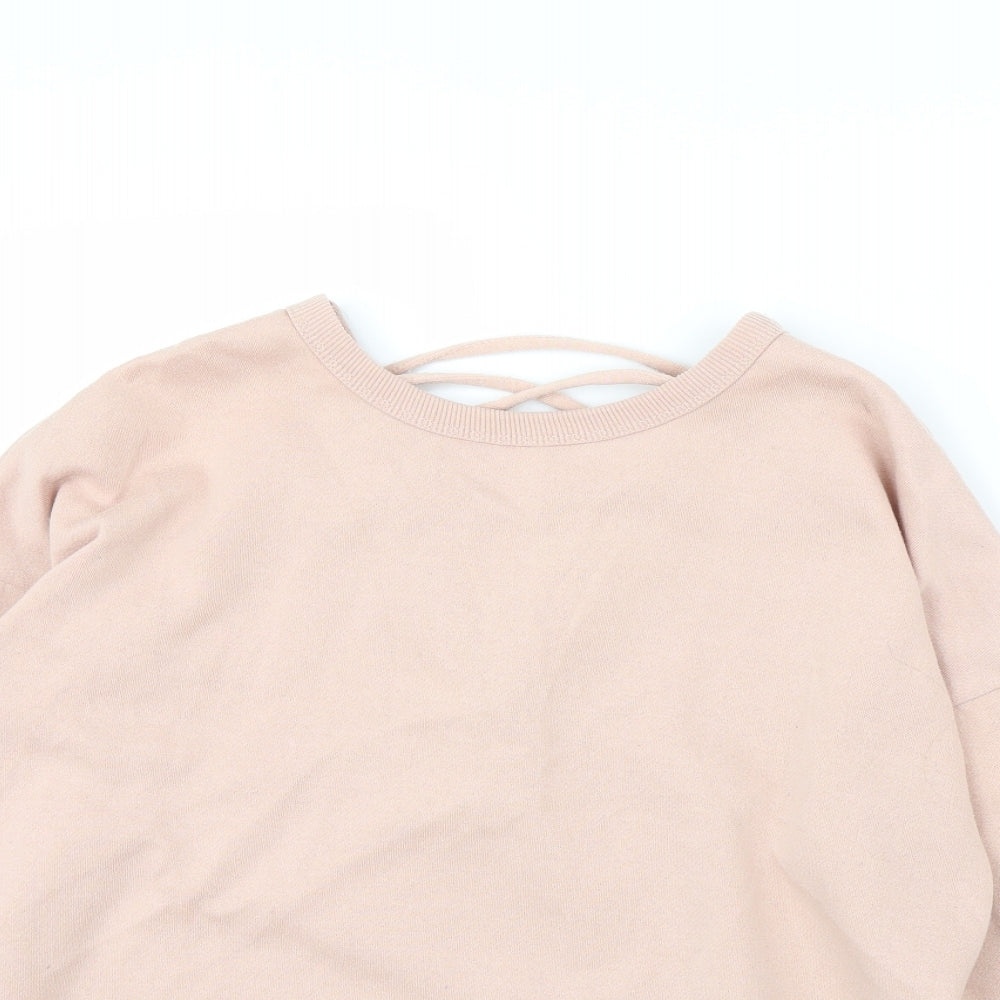 Peacocks Womens Pink   Pullover Jumper Size 12