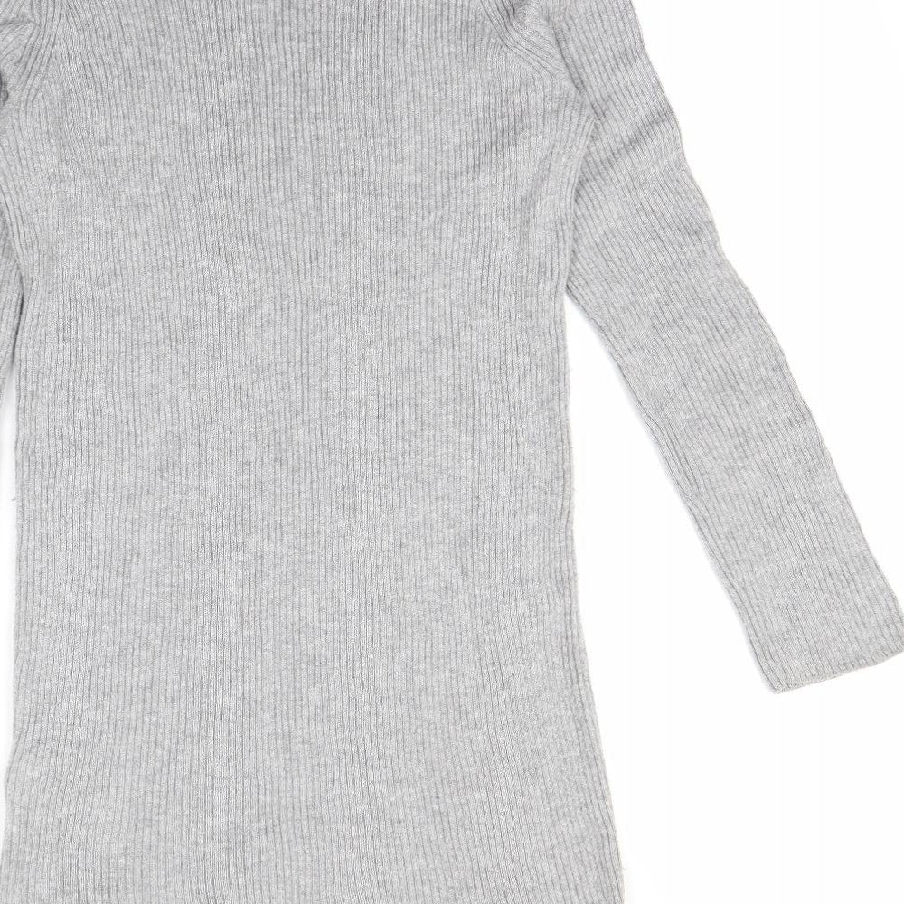 Dorothy Perkins Womens Grey   Pullover Jumper Size 10