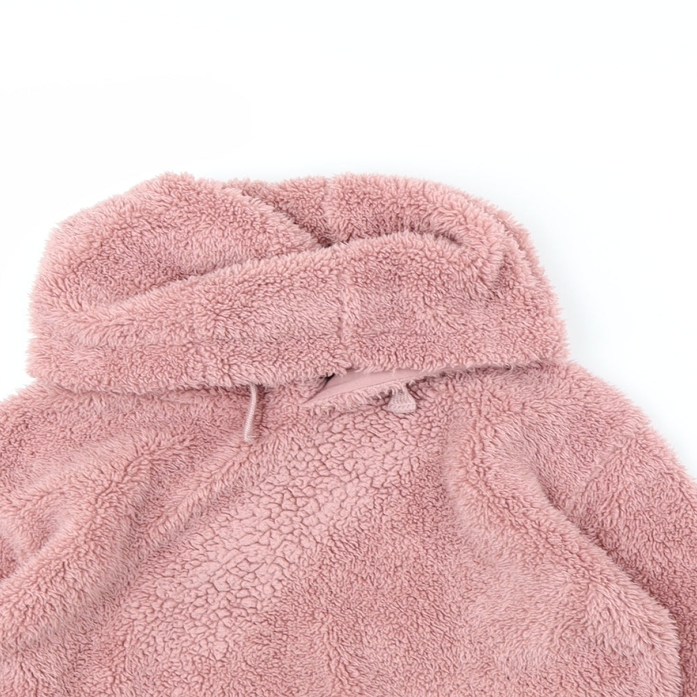 Primark Girls Pink   Pullover Hoodie Size 12 Years